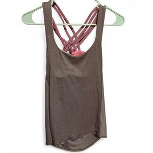 Lululemon tank top with built in bra